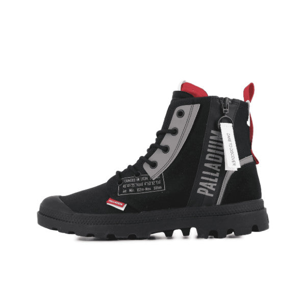 Palladium Pampa Hi Dare Zip 79515-010-m - Black