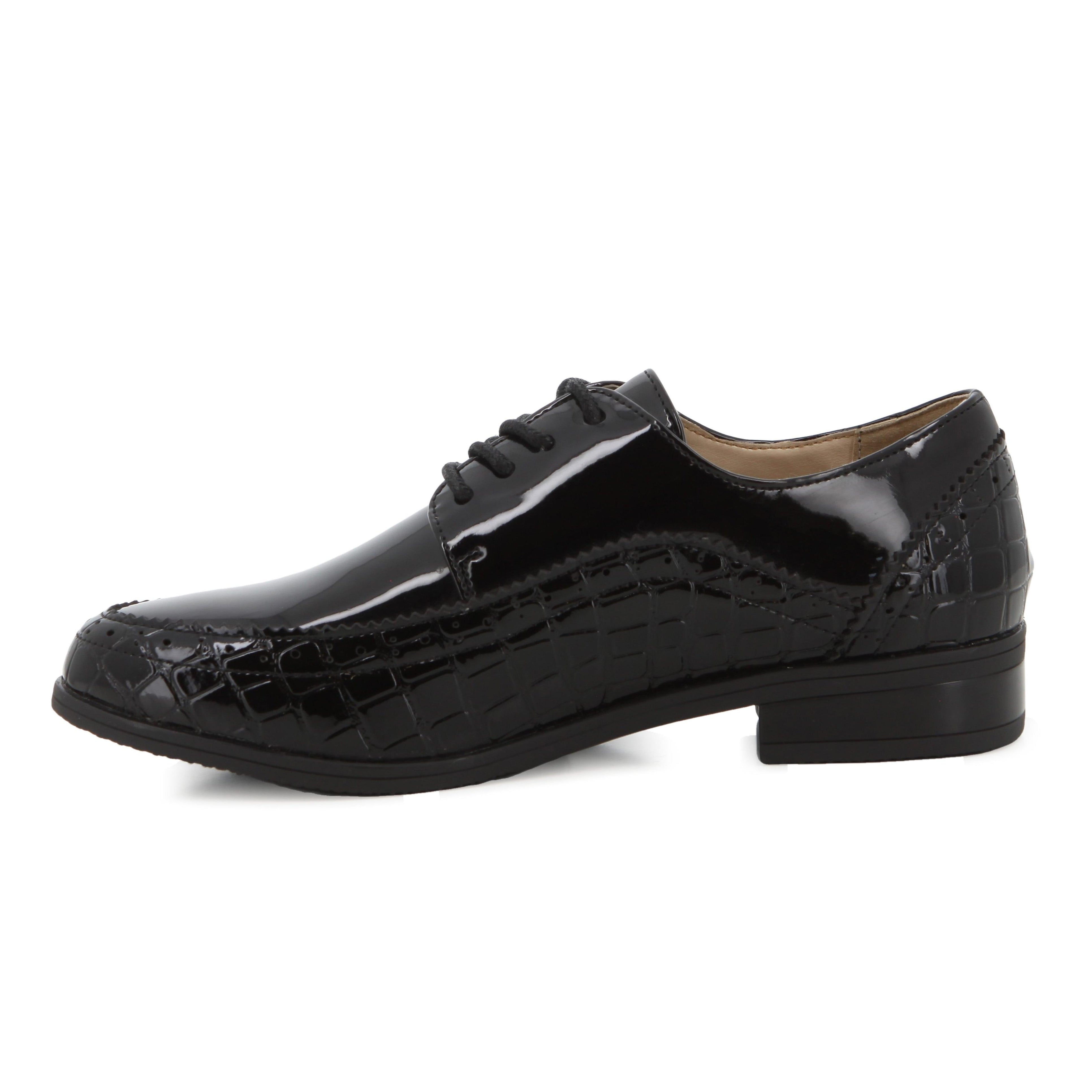 Pierre Cardin Ladies Formal Flat 01434 - Black Patent