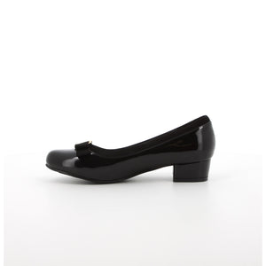 Pierre Cardin Viera Block Heel Court 099788 - Black