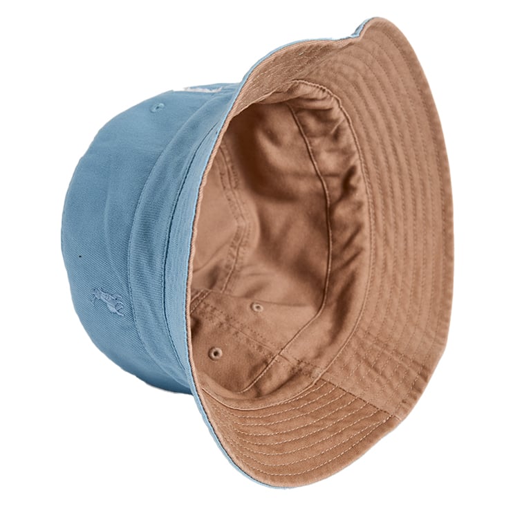 Polo Classic Reversible Bucket Hat - Blue/Brown