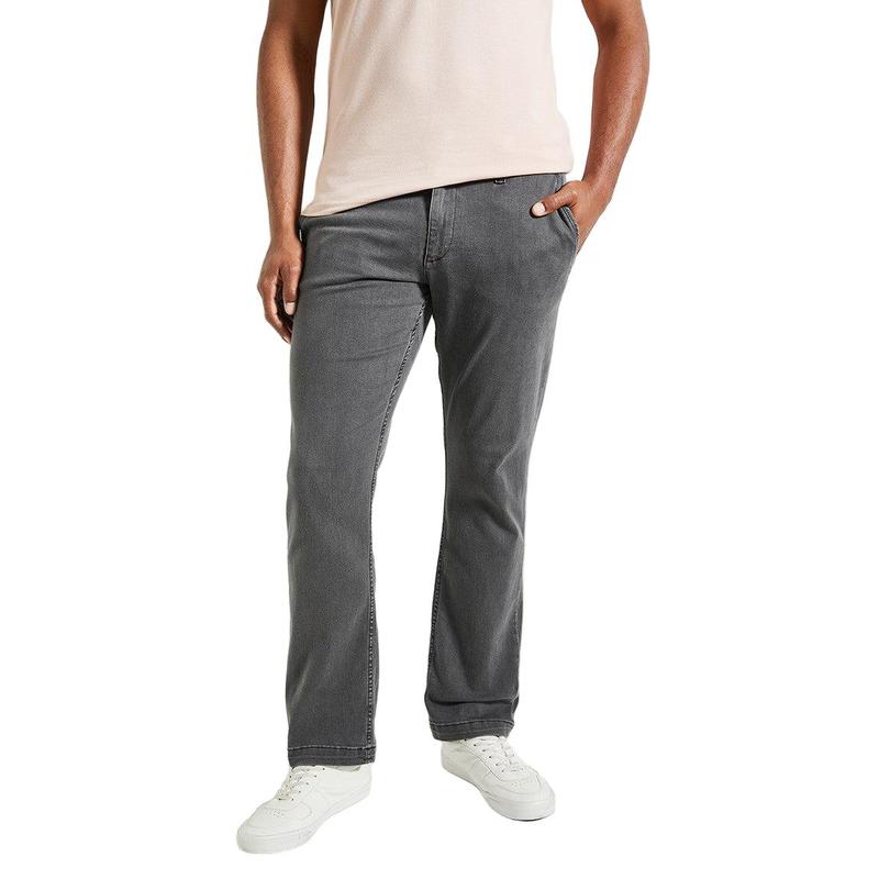 Polo Mens Quater Slant Straight Leg - Charcoal
