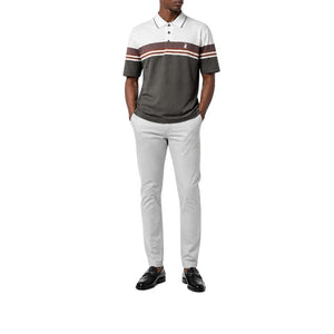 Polo Print Short Sleeve Mercerised Golfer - Green - View 2