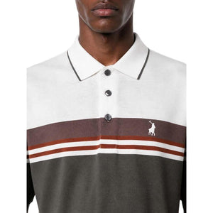 Polo Print Short Sleeve Mercerised Golfer - Green - View 3