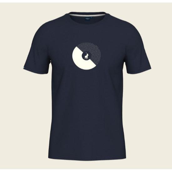 Polo Printed Ss T-shirt Bellamy - Navy
