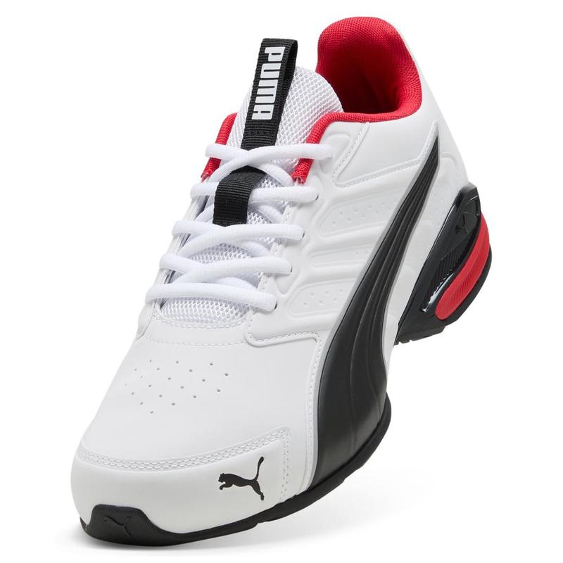 Puma Electro Synthetic Leather Men's Sneakers 313092-02 - White
