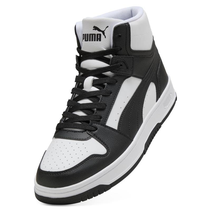 Puma Rebound Slam Mid - Black/White - View 5