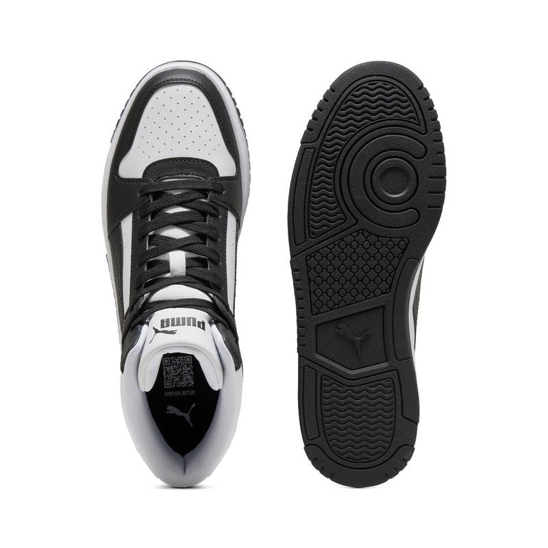Puma Rebound Slam Mid - Black/White - View 6