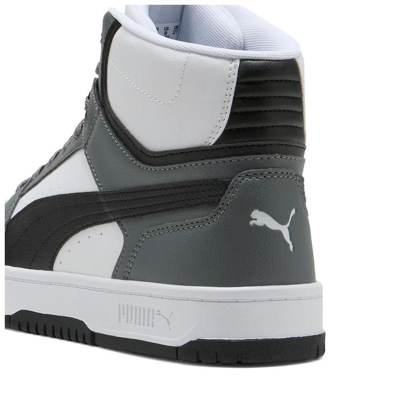 Puma Rebound Slam Mid - Grey/Black - View 4