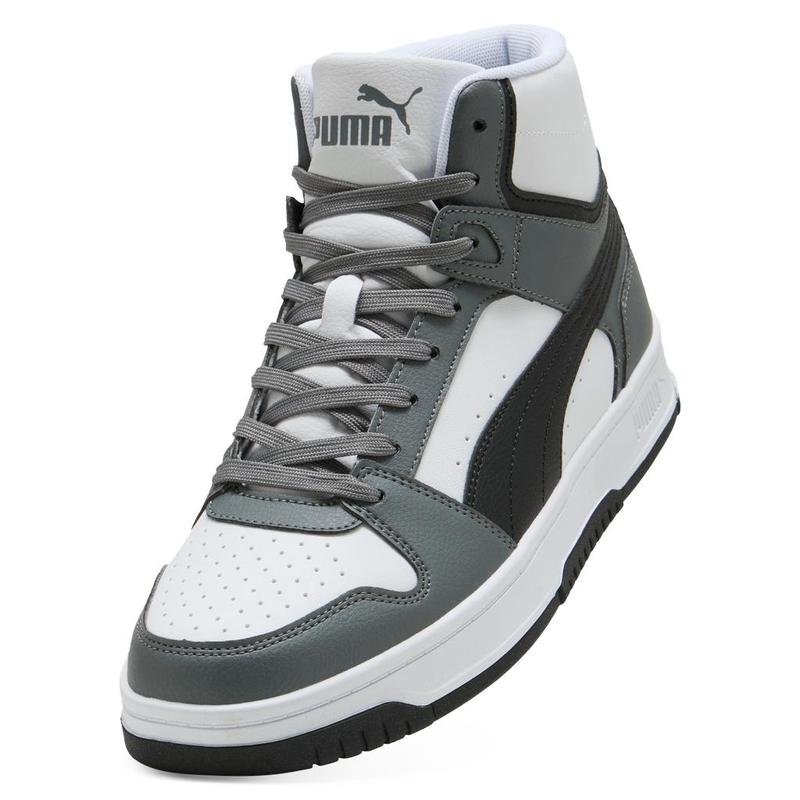 Puma Rebound Slam Mid - Grey/Black - View 5