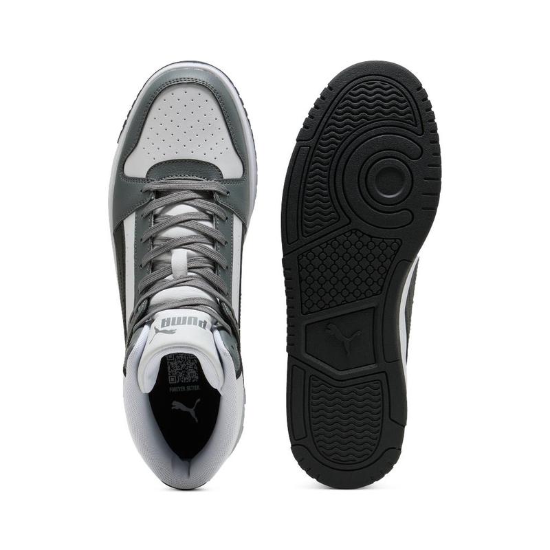 Puma Rebound Slam Mid - Grey/Black - View 6