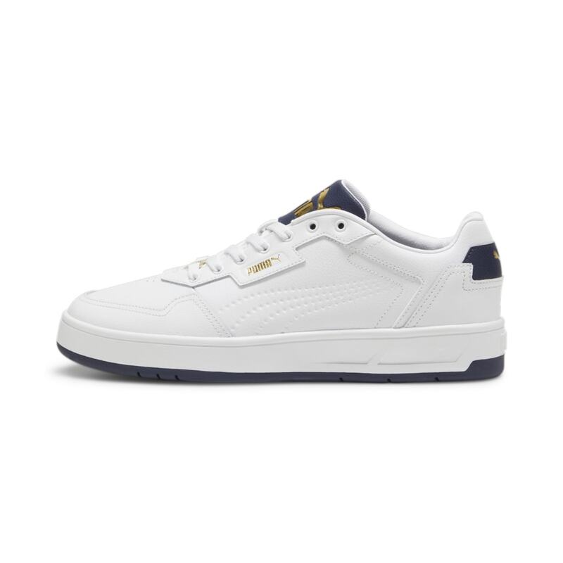 Puma Unisex Court Classic Lux Sneakers - White - 395019 - 04