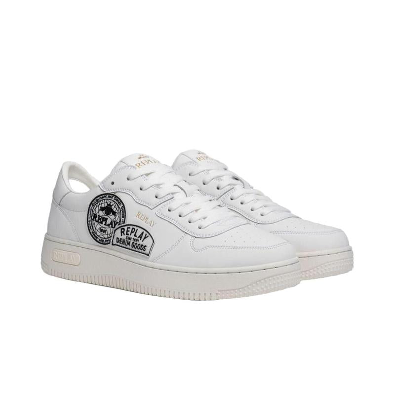 Replay Epic M Badges Sa Sneaker - White