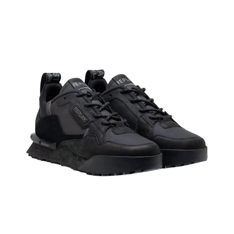 Replay Field Melt Mens Shoes - Black