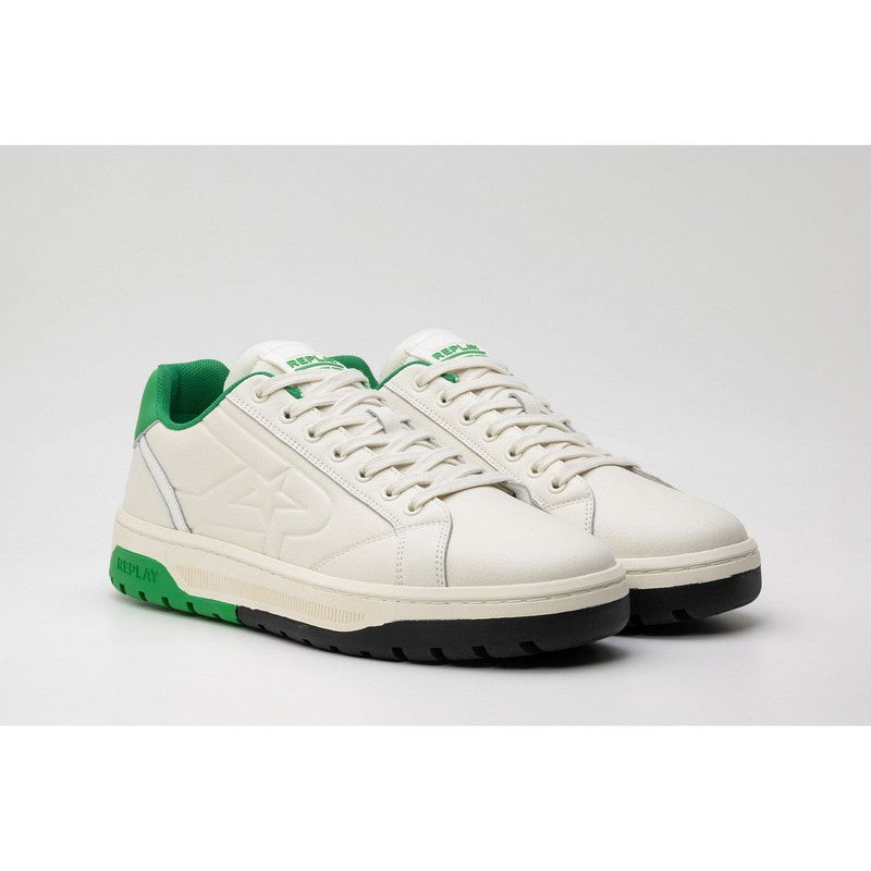 Replay - Gemini Star Hf Sneaker White/Green