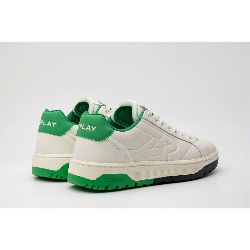 Replay - Gemini Star Hf Sneaker White/Green