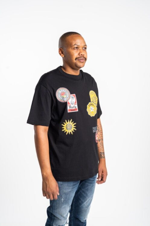 Replay M3040 2260 98 098 T-shirt - Black