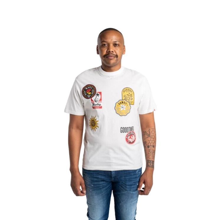 Replay M3040 2660 11 011 T-shirt - White