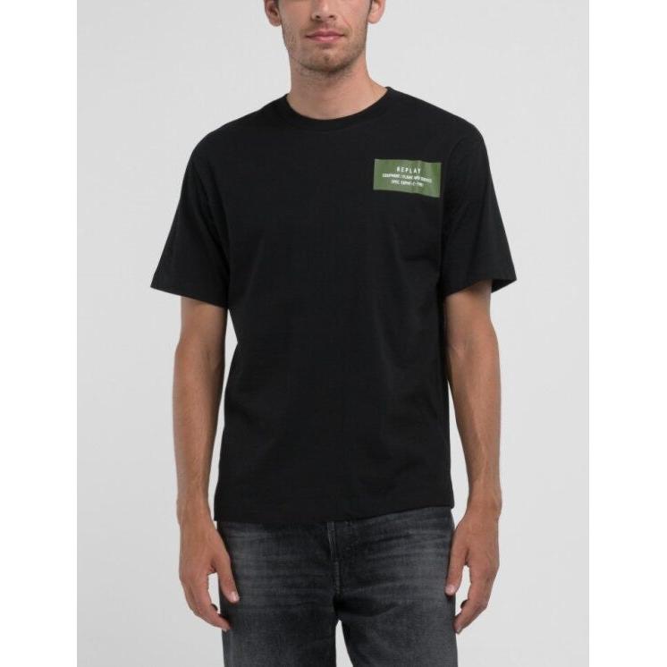 Replay M6886 098 Mens T-shirt - Black