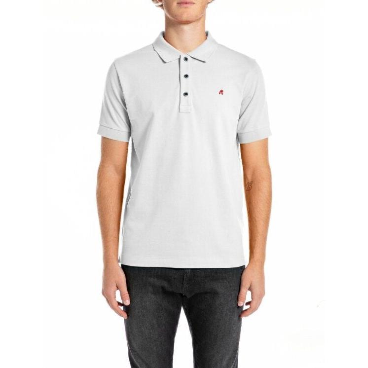 Replay M6893 801 Mens Golfer - White