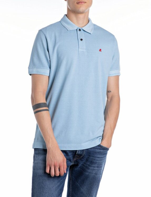 Replay M6898 A 22696 G 099 T-shirt - Light Blue