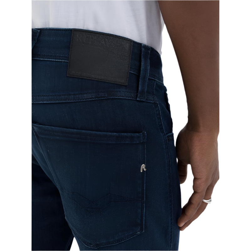 Replay M914 41A C38 Mens Jeans - Dark Indigo
