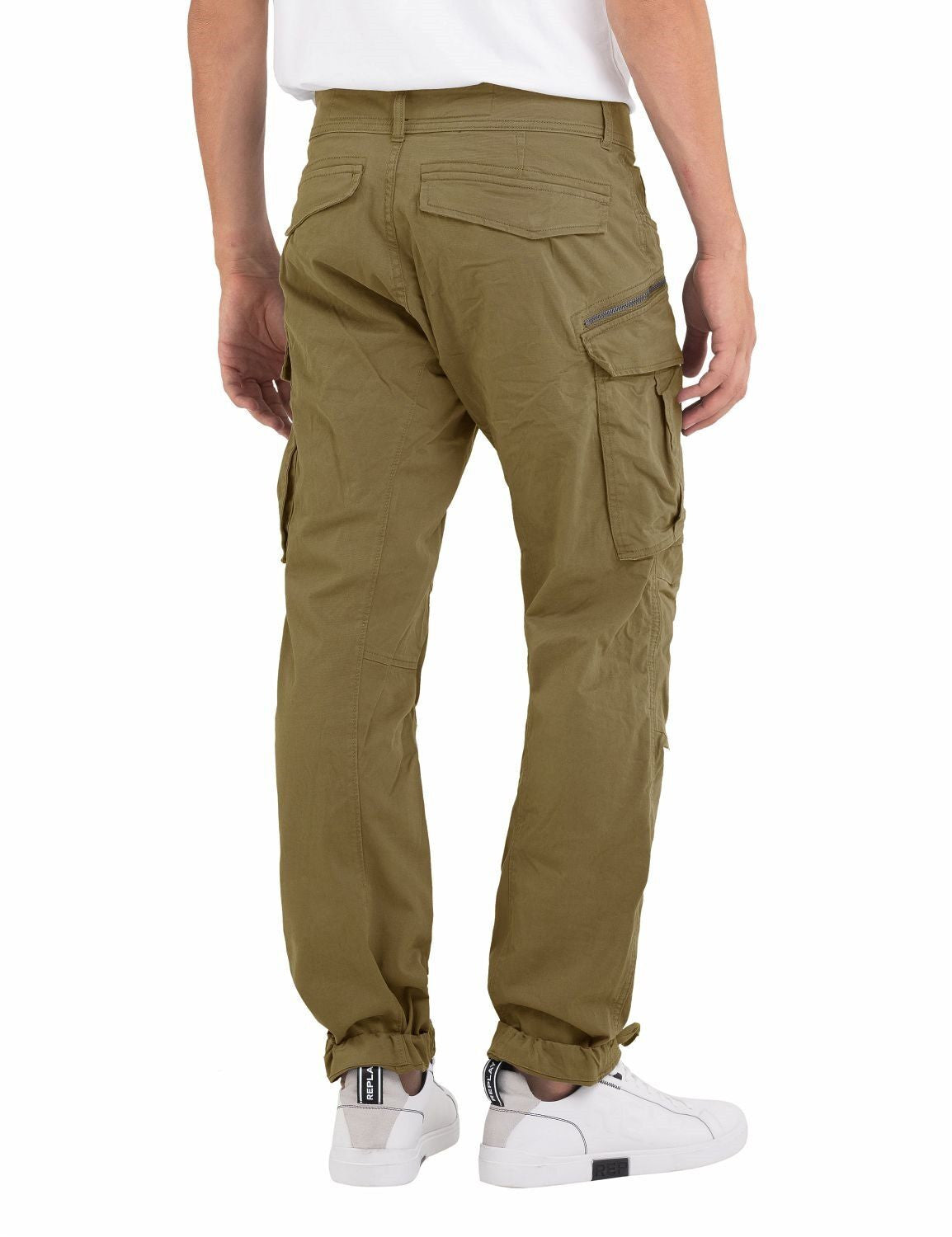 Replay M9873A 84387 Pant 098 - Khaki