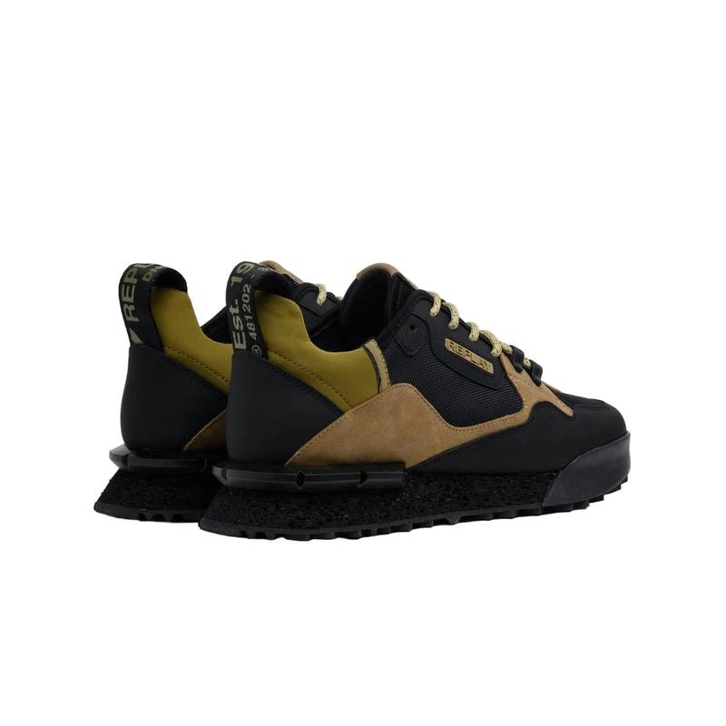 Replay Mens Shoes Field Speed 25 Sa - Black/Khaki