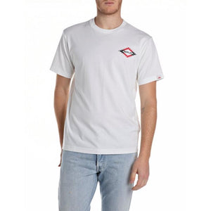 Replay Mens T-Shirt 3062 011 - Cream White
