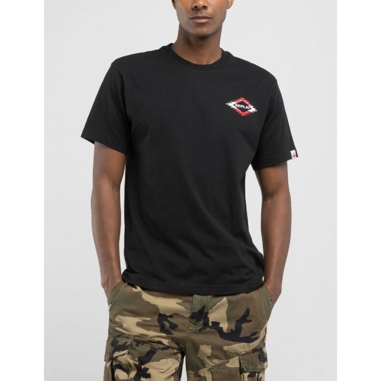Replay Mens T-Shirt 3062 2660 98 098 - Black
