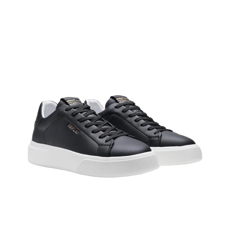 Replay Notting Future Sneakers - Black - Angled view