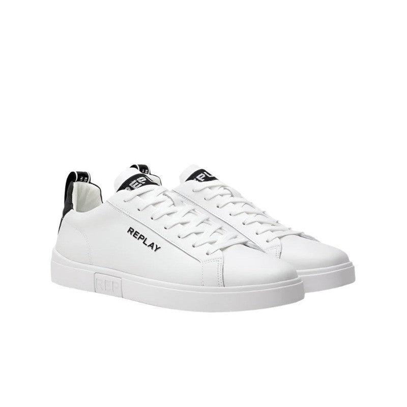 Replay - Polys Logo Sneaker White/Black