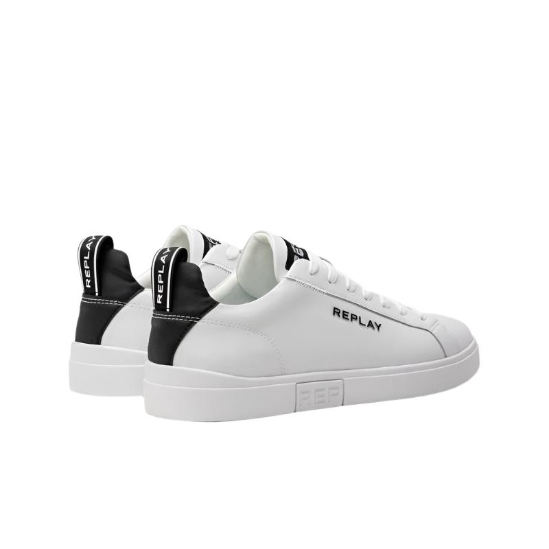 Replay - Polys Logo Sneaker White/Black