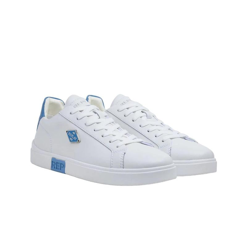 Replay Polys M Rhombus - White/Blue