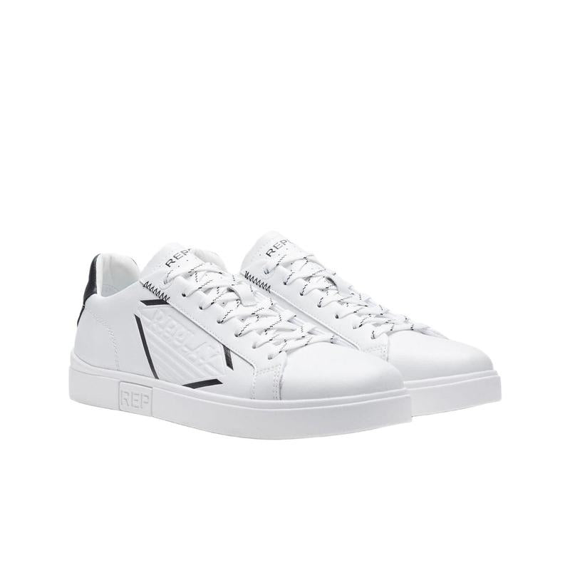 Replay Polys Stamp - White/Black - View 2