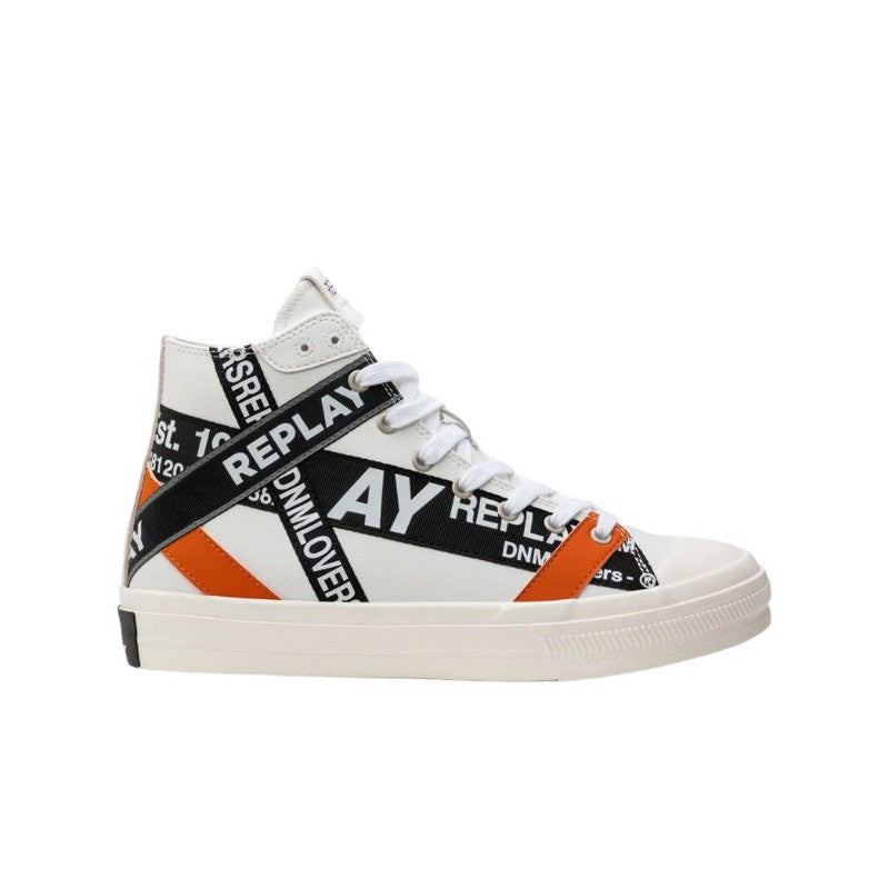 Replay - Snap Tapes Sneaker White