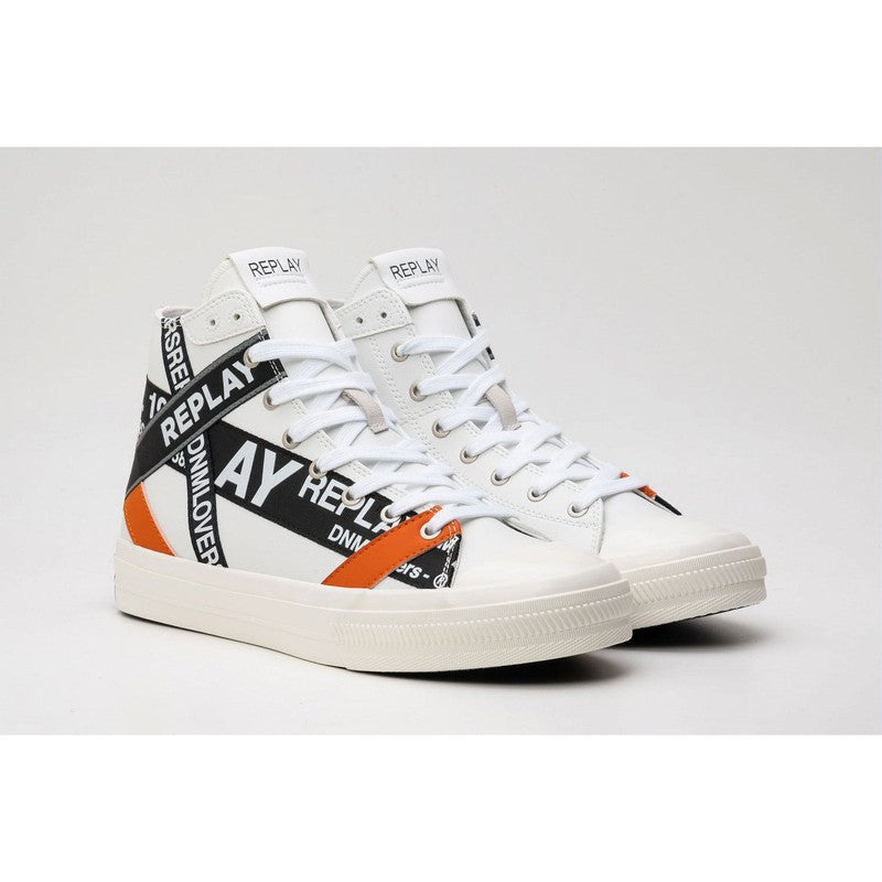 Replay - Snap Tapes Sneaker White