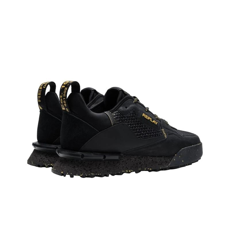 Replay Sneaker Mens FIELD SPEED GRID 26 - Black Yellow