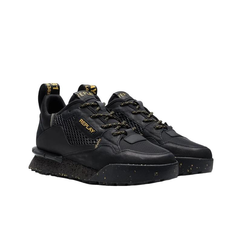 Replay Sneaker Mens FIELD SPEED GRID 26 - Black Yellow