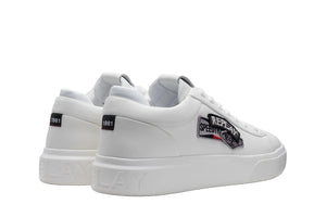 Replay Sneaker Mens NOTTING BADGES - White