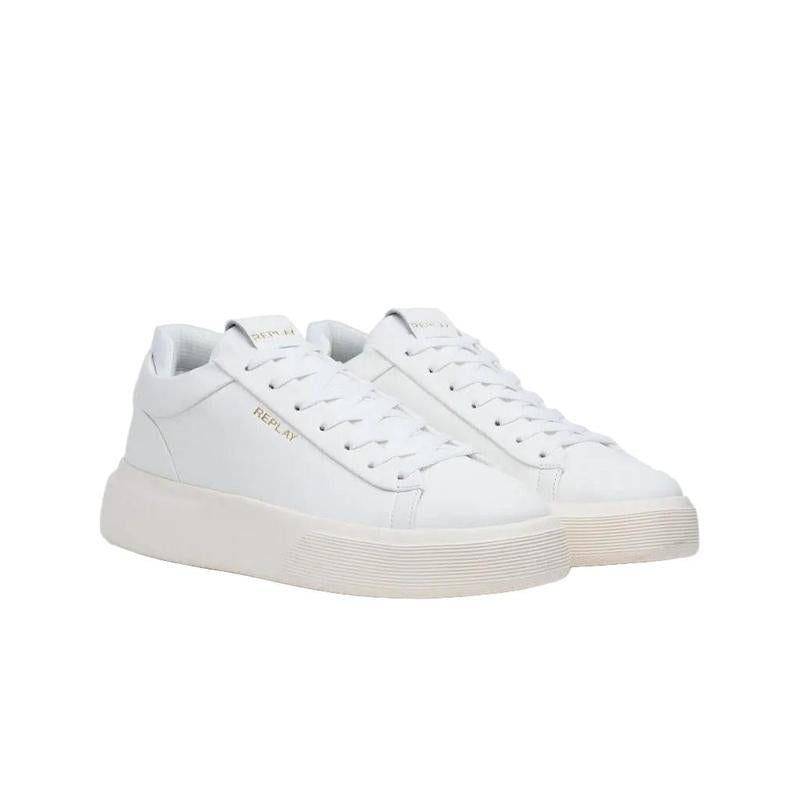 Replay Sneaker Mens NOTTING DOUBLE REPLAY SHOE - White