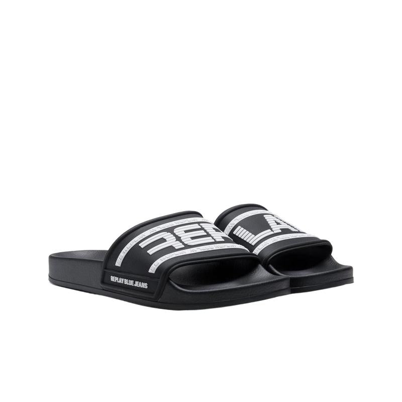 Replay Up Graven - Black/White - View 2