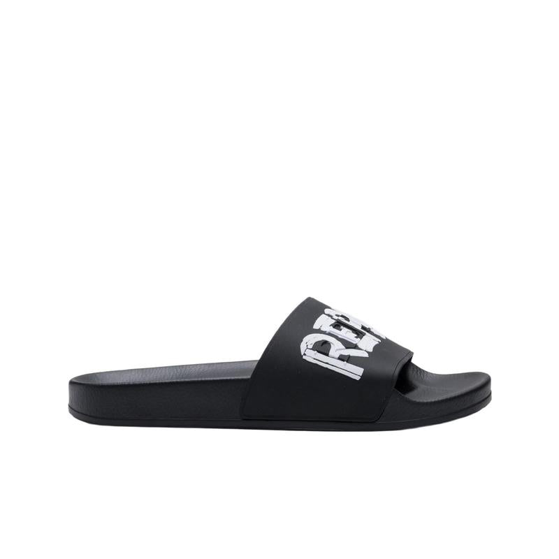 Replay Up Tag Slides - Black/White