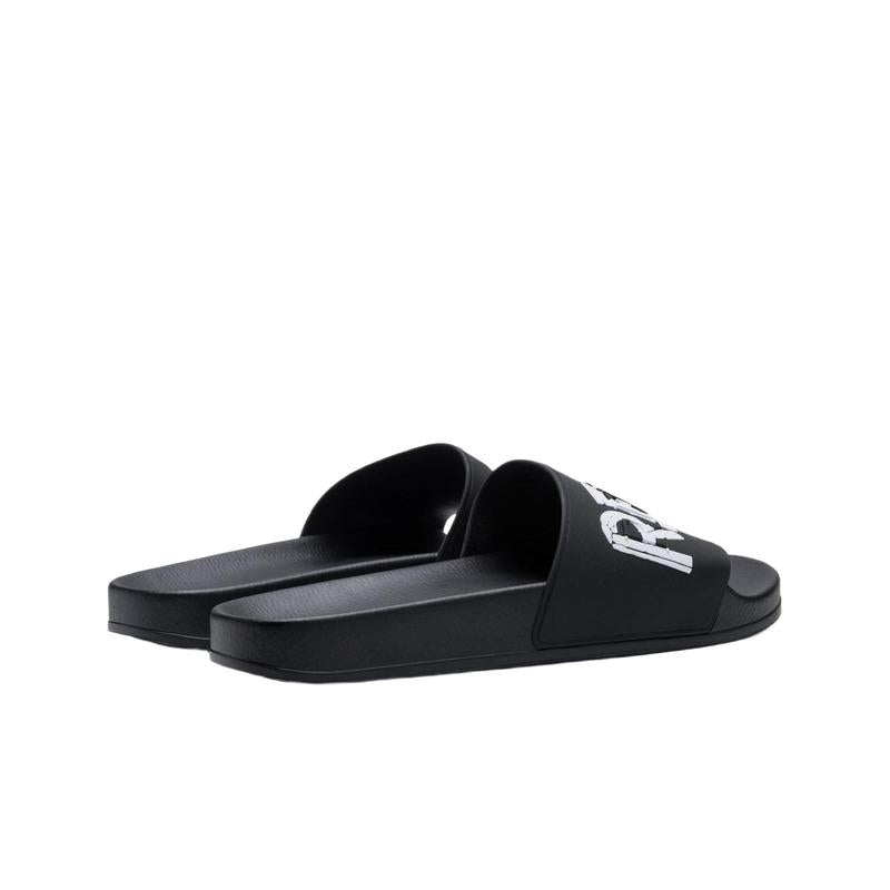 Replay Up Tag Slides - Black/White - Rear view