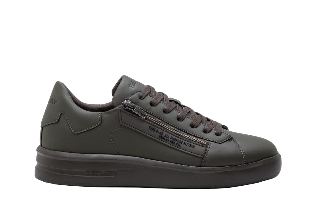 Reply University M Zip T - Military Green