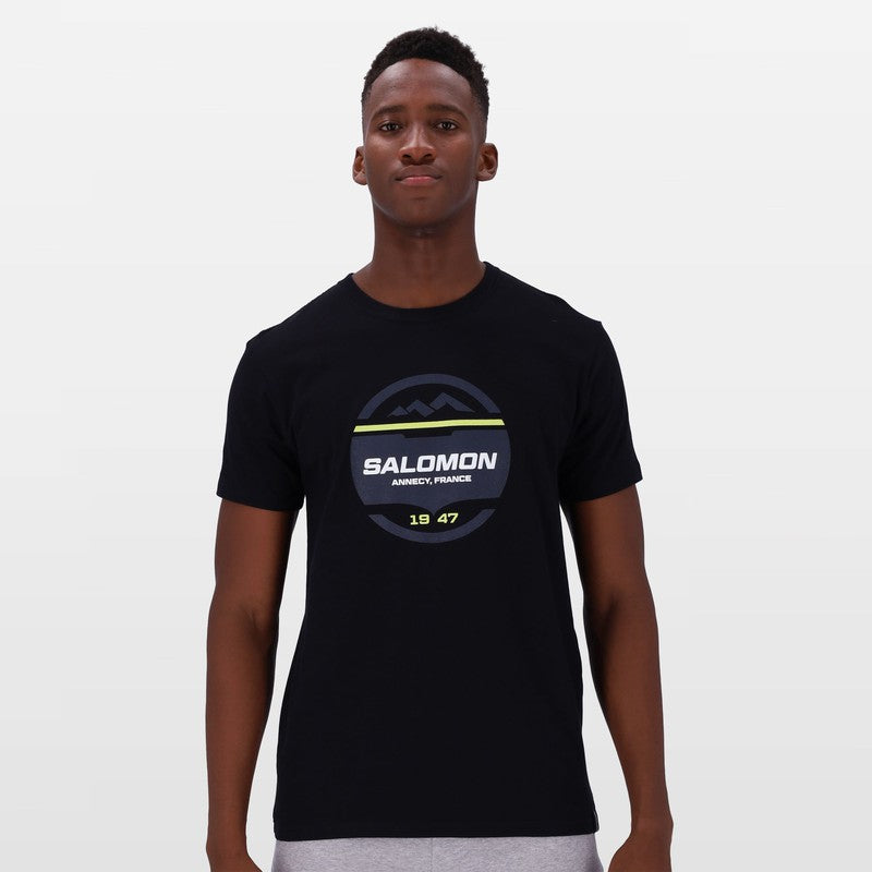 Salomon - Gripped Short Sleeve T-Shirt SML 8945 Black