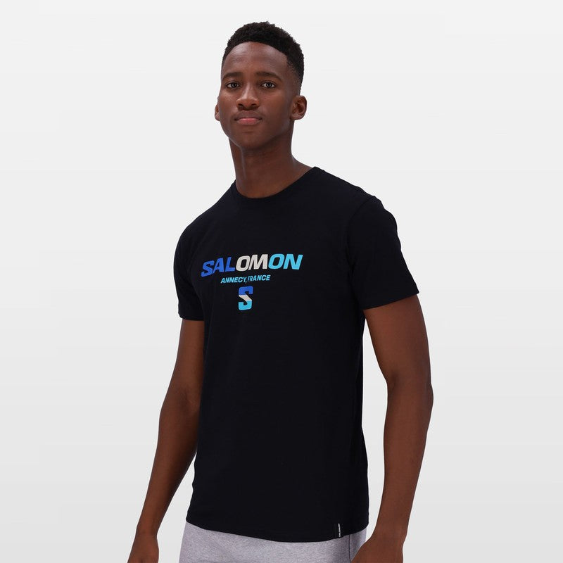 Salomon - Wolfberg Short Sleeve T-Shirt SML 8940 Black