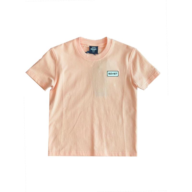 Soviet Goku Boys Casual T-shirt - Peach