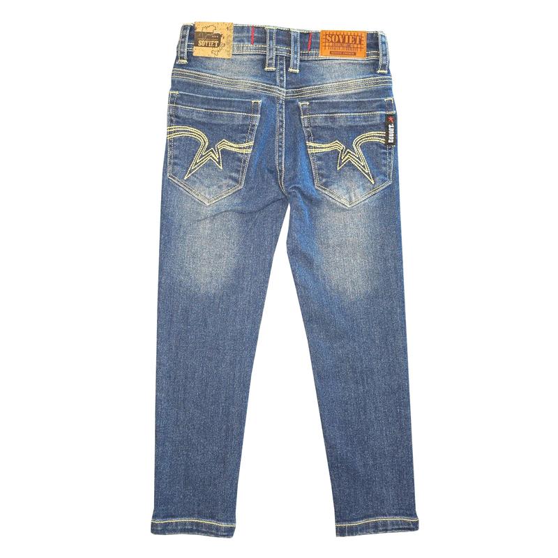 Soviet Lavis 9486 Boys Skinny Denim - Dark Indigo – Orkini Clothing