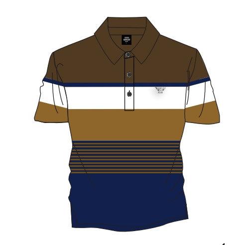 Soviet M Poise Mens Fashion Golfer - Brown