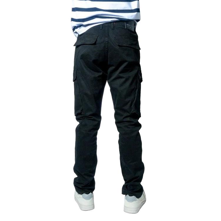 Soviet Mens Lotto Utility Cargo Pants - Black